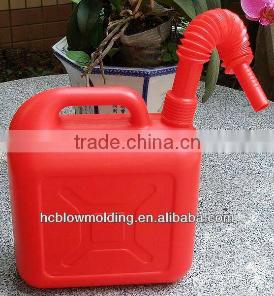 HDPE ,have mold ,customize plastic jerry can ,oil container ,5 gallon fuel can