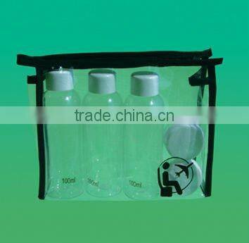 COSTOMER DPP ESIGENED SETS TRAVEL SETS plastic bottle travel set