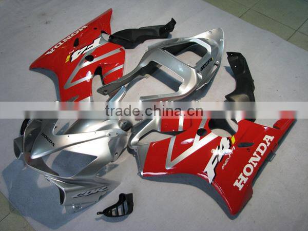 For Honda CBR600F4I CBR600 F4I 2001-2003 2002 M Red Silver Injection Fairing Body Work