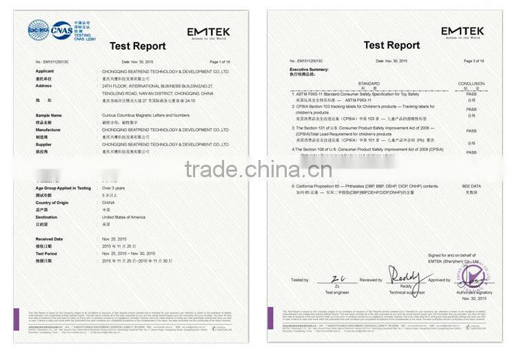 Learing toys English letter Learing toys magnetic alphabet blocks for children