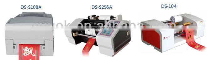 High standarded satin ribbon printer