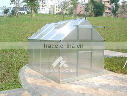 vegatable greenhouse kits with 4mm polycarbonate sheet HX65214