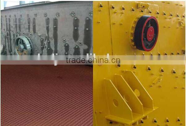 High capacity ore processing vibrating screen