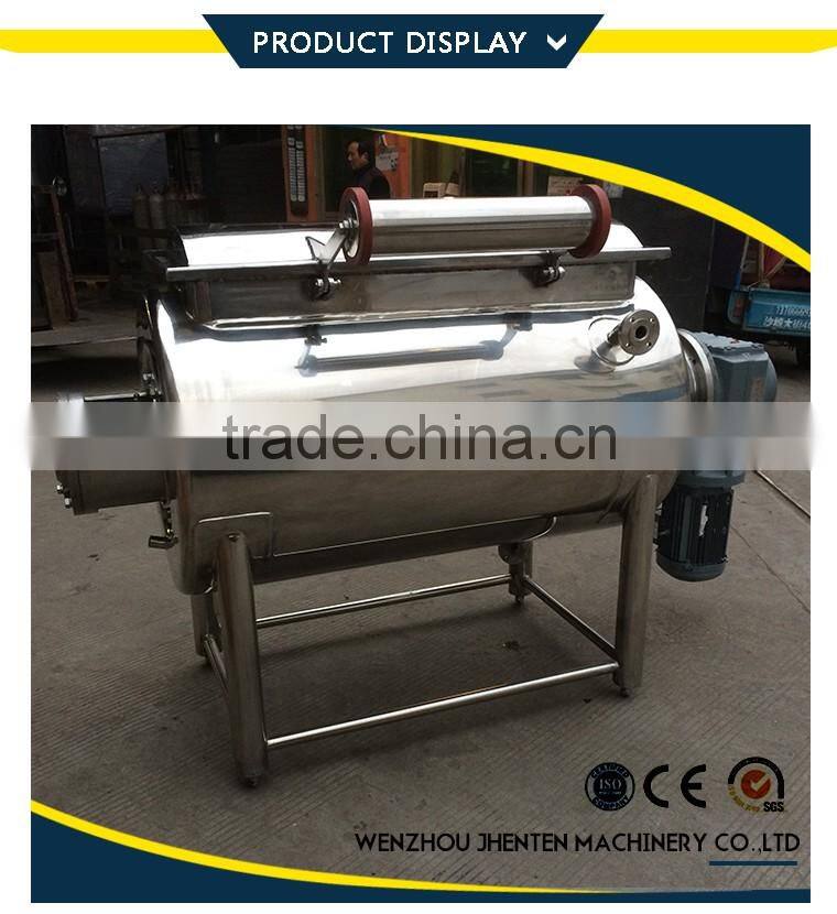 Finish type horizontal mixing tank with factory price