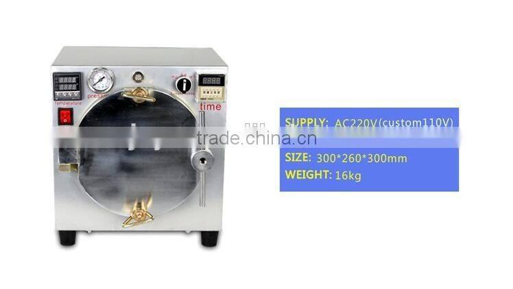 Autoclave Bubble Remover OCA Adhesive Sticker LCD Air Bubble Remove Machine for Glass Refurbishment
