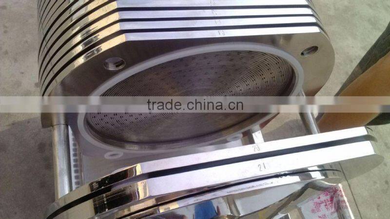 membrane filter sterilization, beverage industry filter press with good filter precision