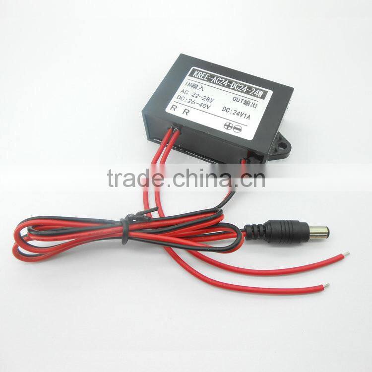AC24V turn DC24V1A power AC-DC 24V buck module switch 24V1A 24W power adapter