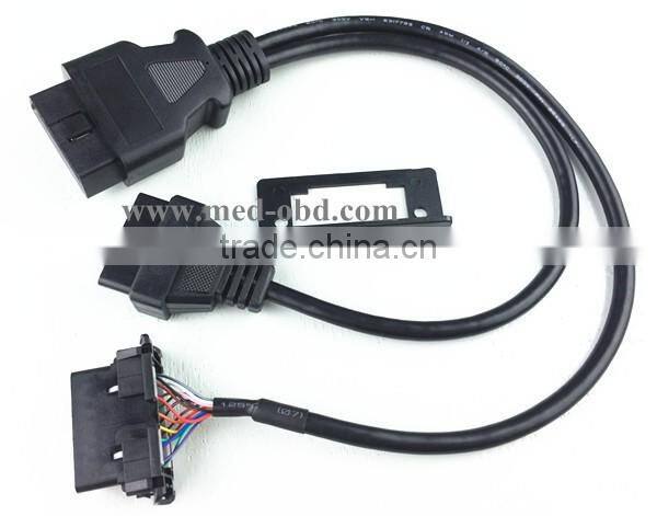 OBD2 Y Cable Adapter for HondaUniversal Snap In OBDII