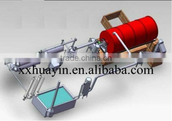 waste engine oil/plastic oil /tire oil distillation machine