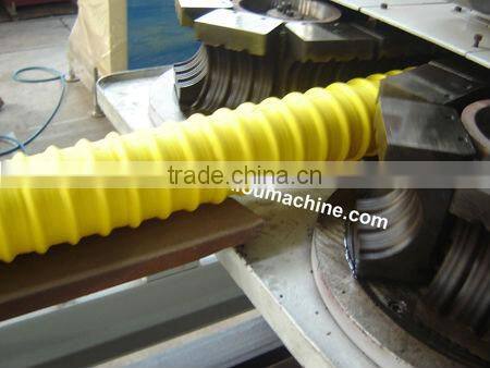 Prestressed Plastic (HDPE) Corrugated Pipe Extrusion Machine