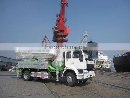 HOWO 22M Truck-Mounted Concrete Pump