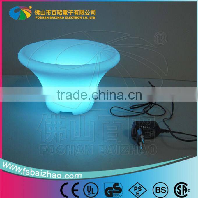 Plastic Colorful changing remote LED ice bucke LED lights