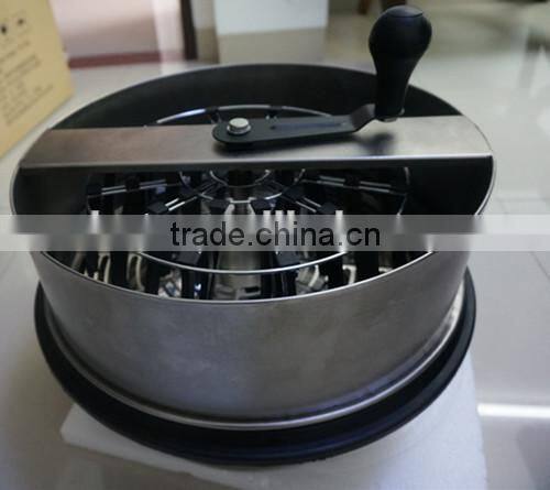 Hydroponics Hand-Driven 16 Inch Open Structure Bowl Trim Machine