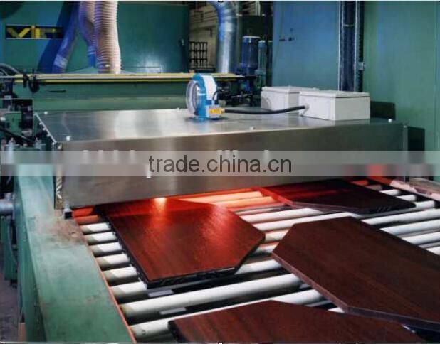 Shortwave tubular infrared emitter for Timber surface curing