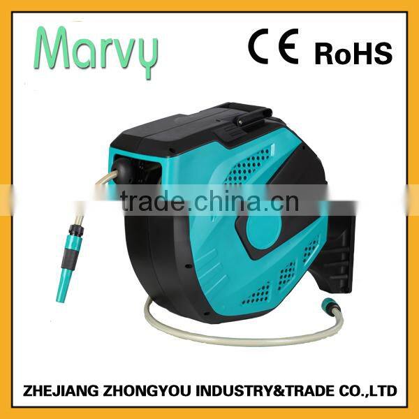 Portable 15m hose reel with automatic retract price