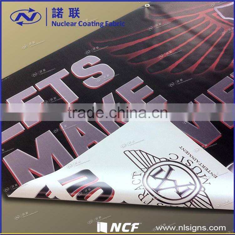 Matte outdoor and indoor vinyl PVC flex banner