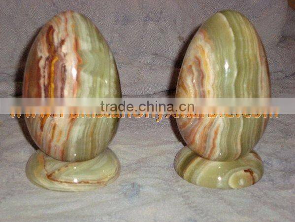 Pakistan Made Product MANUFACTURER AND EXPORTERS Handemade Good Price ONYX EGGS HANDICRAFTS