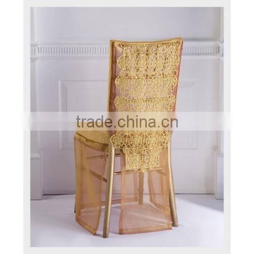 2014 gold chair covers for weddings