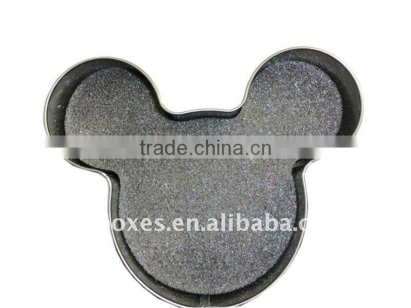 Mickey Mouse Shaped Gift Watch Tin