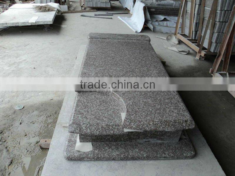 Poland style G664 granite monuments