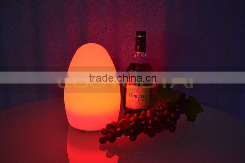 led cube/wireless waterproof IP65 battery operated illuminated led cube