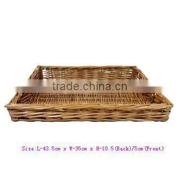 Wicker baskets clothing Storage basket