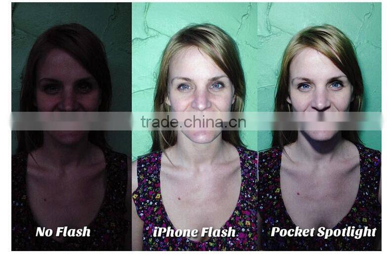 2015 Newest Wholesale portable 3.5mm Audio Jack Fill Light LED Flashlight for Mobile Phone