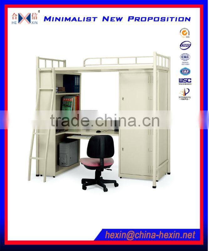 Good quality cheap pipe school,labour,mlitary drawer bunk steel bed,bunk bed,iron bed