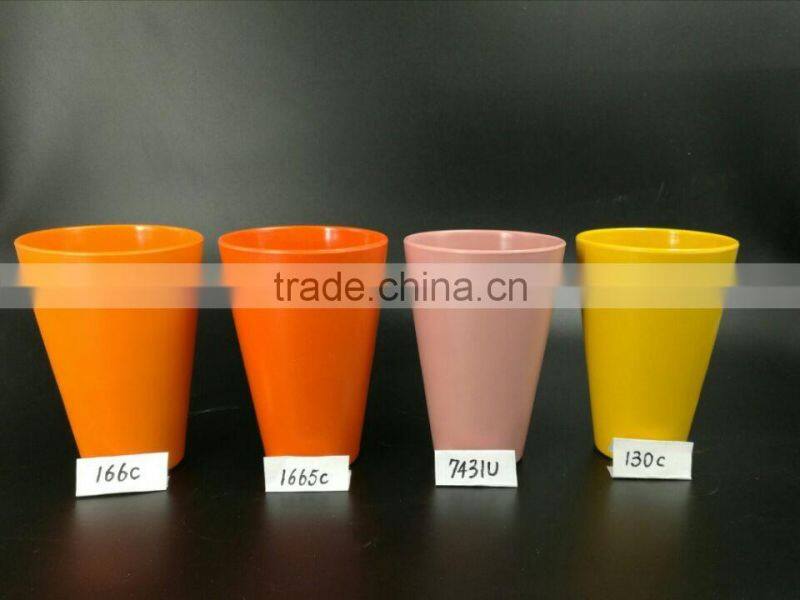 2017 new desgin eco friendly Biodegradable plant fibre drink cup, D8.8*H12.8cm