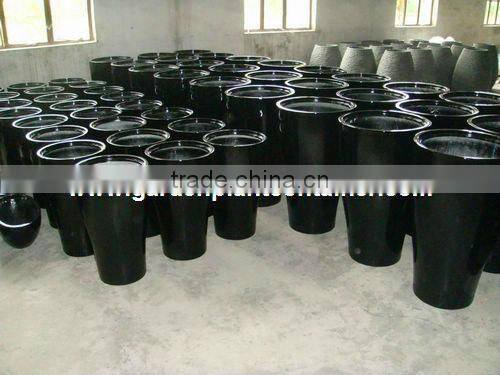 FO-286 Tall Tapered Fiberglass Planter for Garden Decor