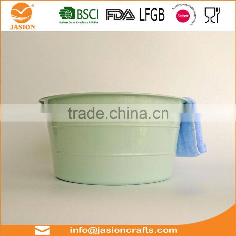 Powder coated Metal Home Cleaning Dustpan and Stiff Hand Brush Set