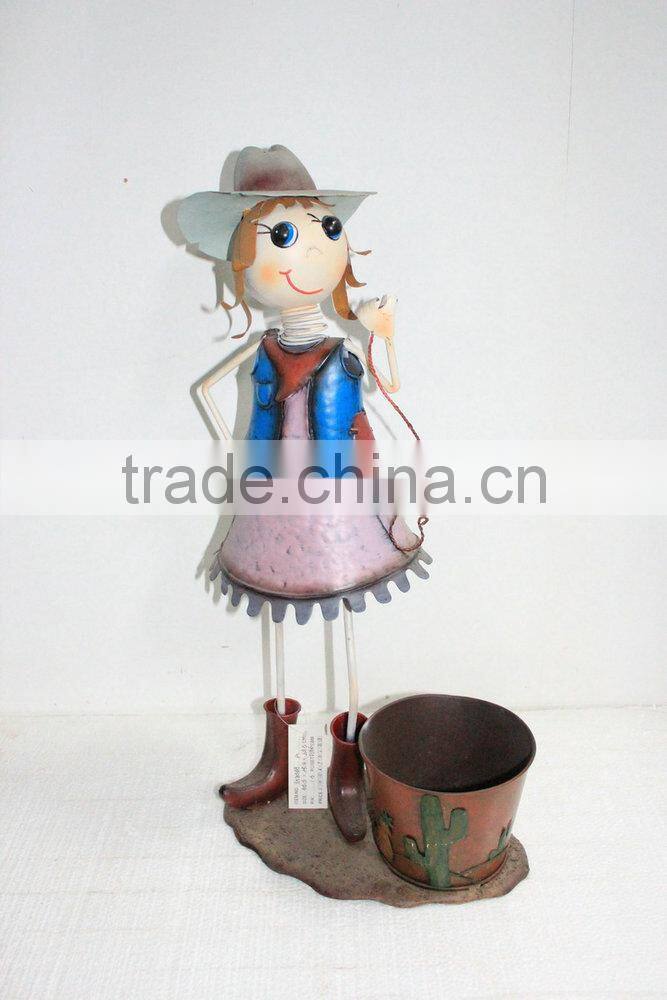 Metal flower pot stand