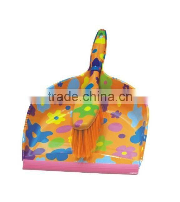 Professional Short Handle Plastic Broom And Dustpan Set
