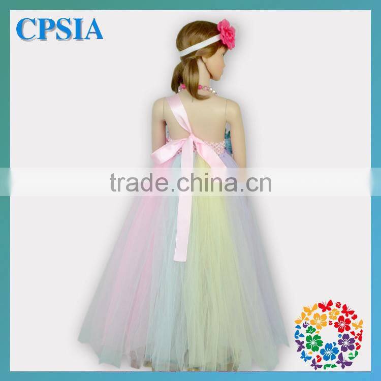 Latest Flower Birthday Dress For Baby Girl Party Dress Pictures