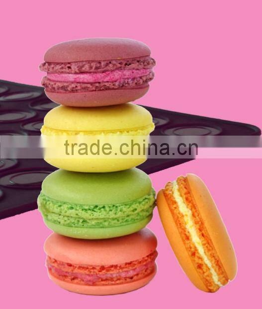 Food grade macaron silicone baking form