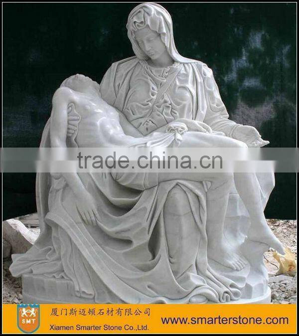 Pieta Status Marble Sculpture &Carving