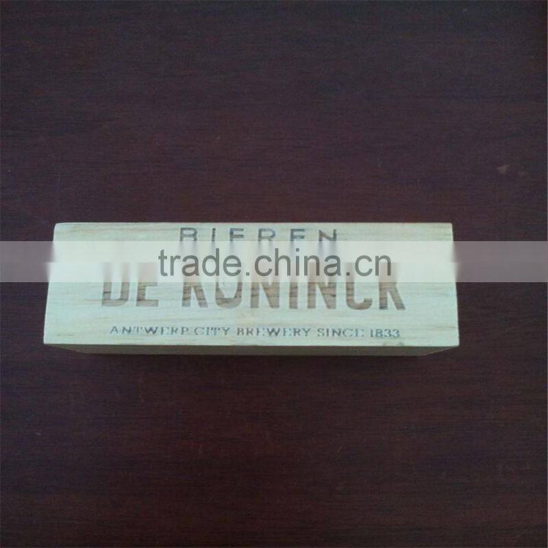 High Quality Wooden Photo Stand Wood Business Cards Holder For Name Cards or Restaurant