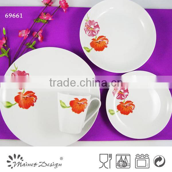12pcs porcelain dinner set