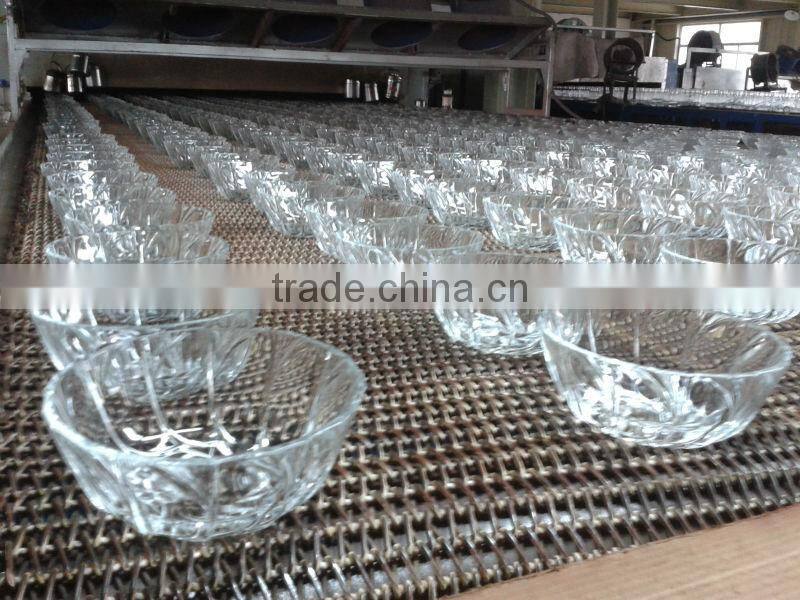 Clear wholesale 5pcs glass bowl set