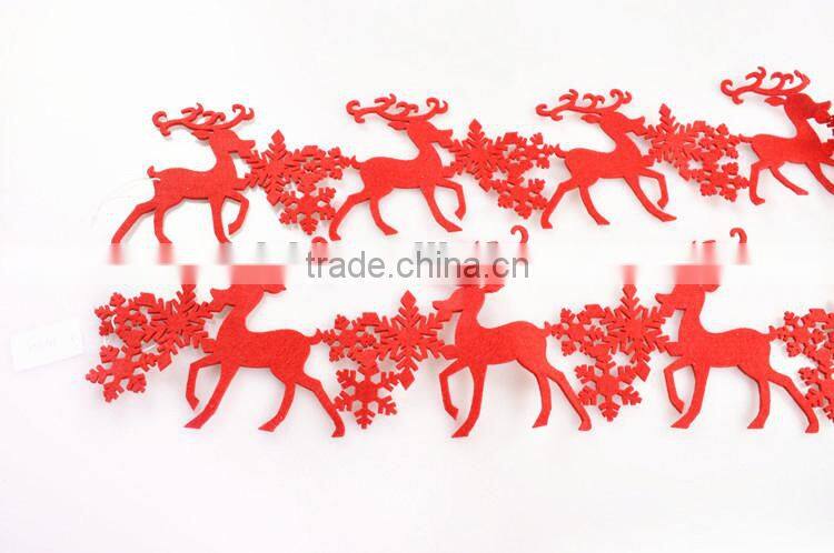 felt christmas reindeer decorations & ornaments