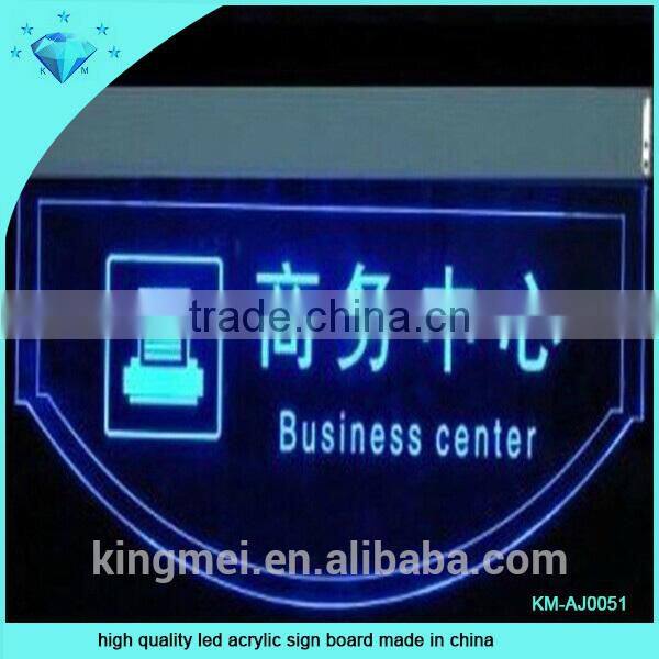 2015 custom colorful acrylic table number stands for restaurant