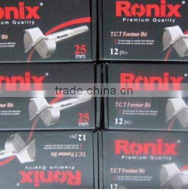RONIX TCT FORSTNER BIT RH-5305/RH-5312 sizes : 15- 50mm