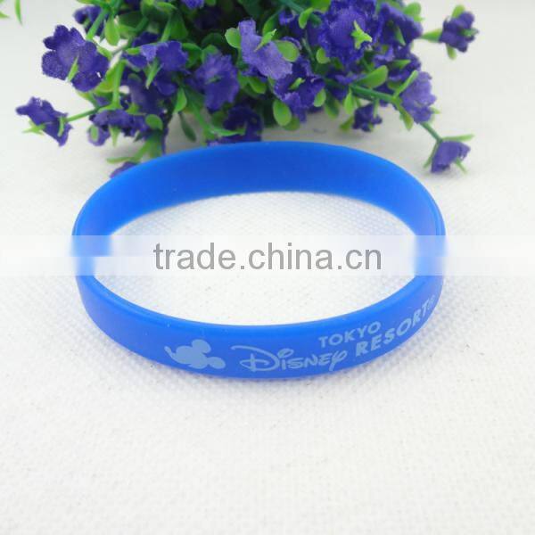 glowing in dark bulk cheap adult silicone bracelets