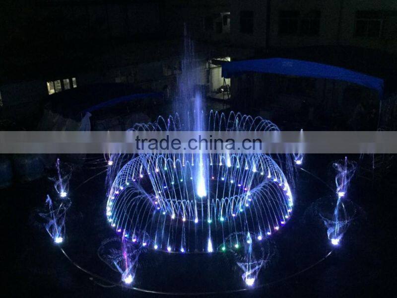 10m diameter dancing garden musical water house fountain