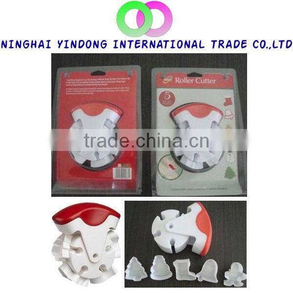 new fashion plastic roller cutter 5 in 1 roller cutter