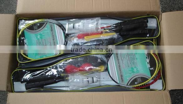 4 player badminton set
