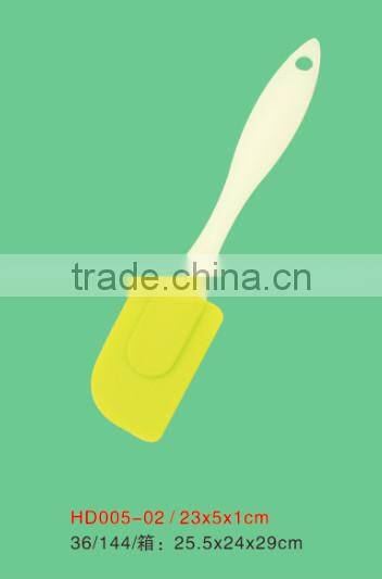 PS handle Silicone mini scrapper / Dough scrapper