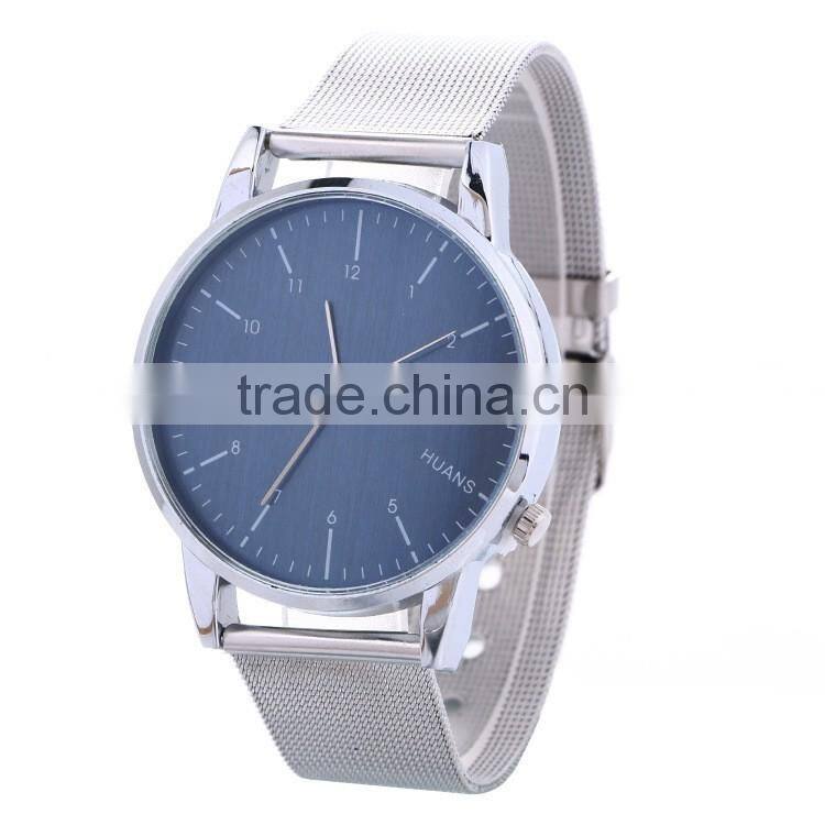 Wholesale cheap stainless steel strap casual men's watch quartz decoration watch