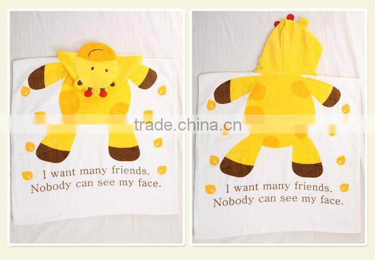 Cotton kids bathrobe hooded kids bathrobe kids bathrobes wholesale
