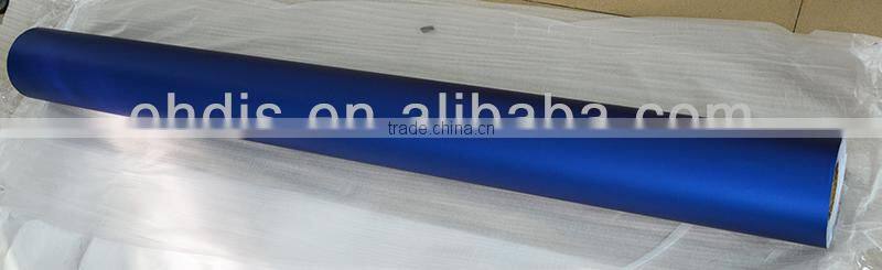 Car wraps vinyl film matt blue and red chrome vinyl car wrap